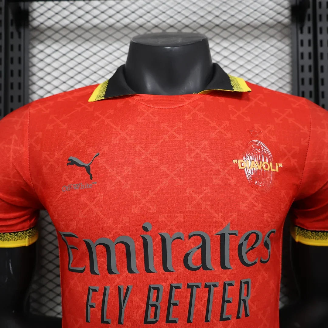AC Milan 2024/2025 Off White Limited Jersey