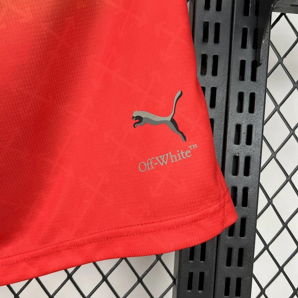 AC Milan 2024/2025 Off White Shorts