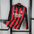 AC Milan 2025/2026 Home Long Sleeve Jersey