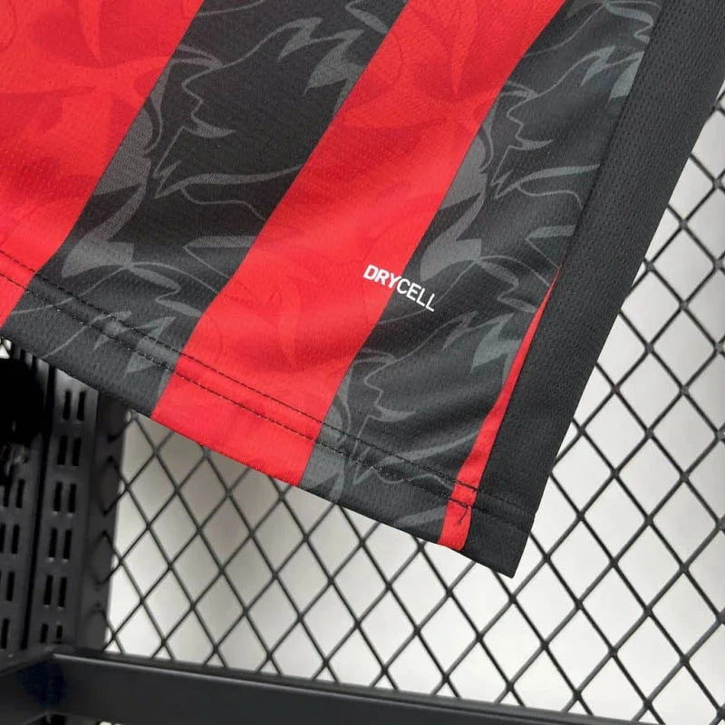AC Milan 2025/2026 Home Long Sleeve Jersey