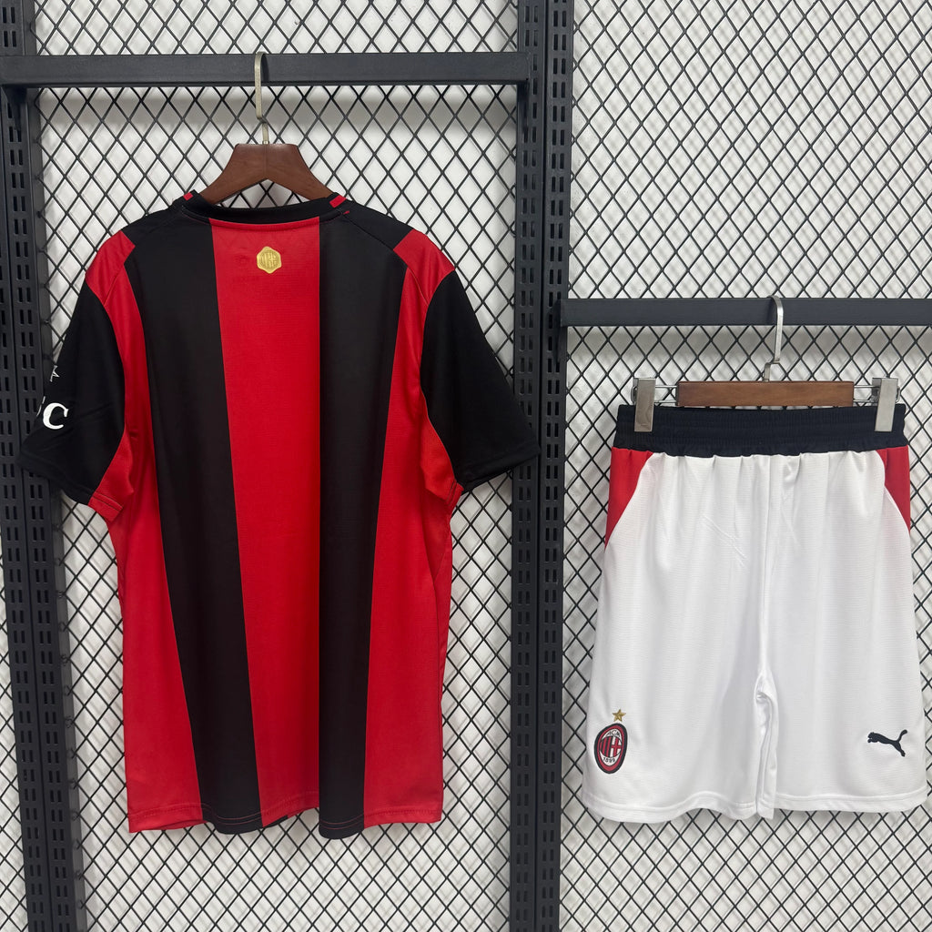 AC Milan 2026/2027 Home Kit Kids Size
