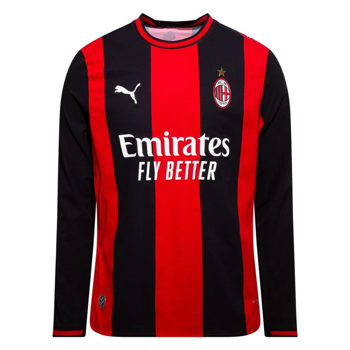 AC Milan 2026/2027 Home Long Sleeve Jersey