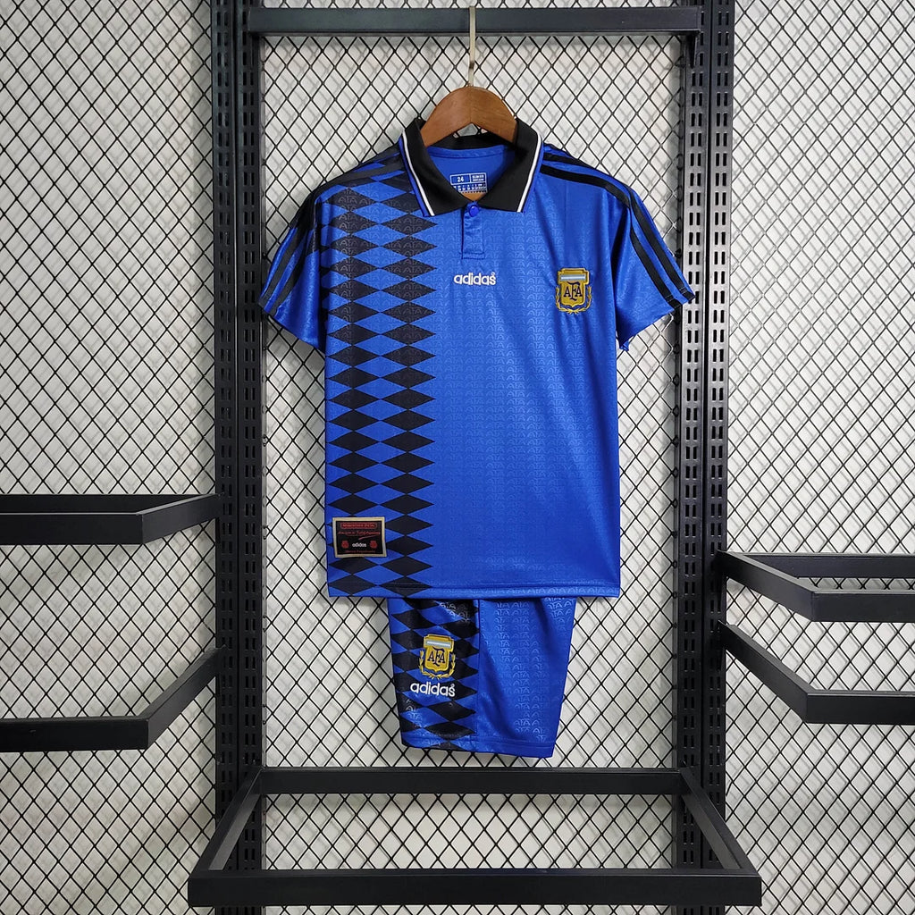 Argentina 1994 Away Retro Jersey Kids Size