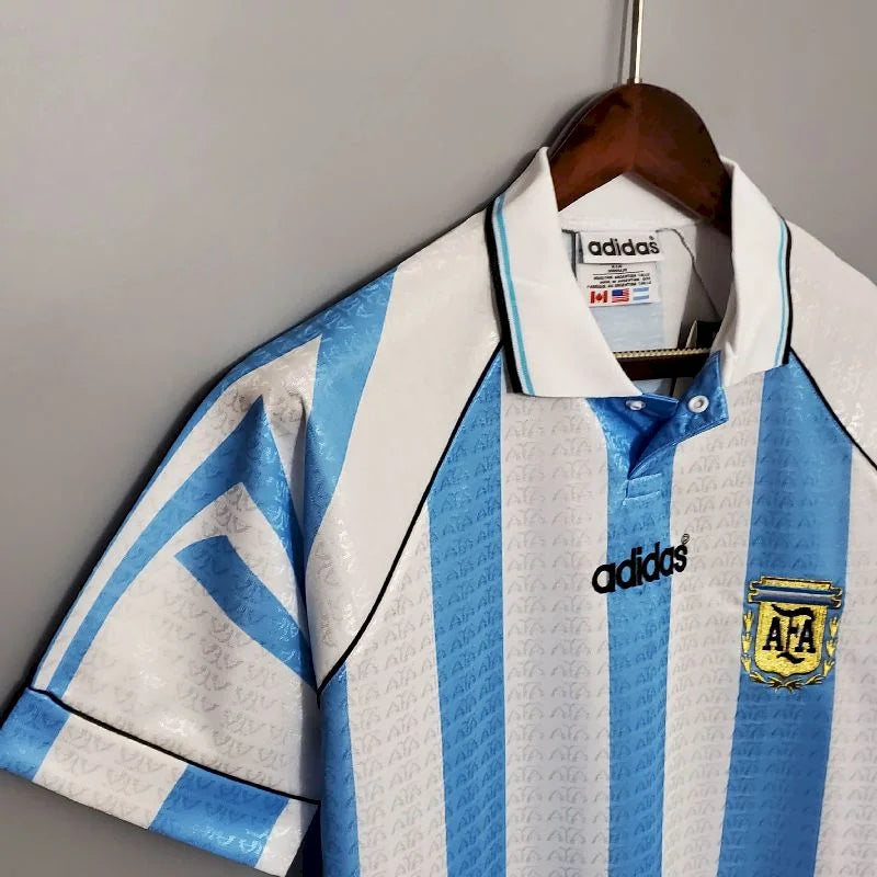 Argentina 1996 Home Retro Jersey