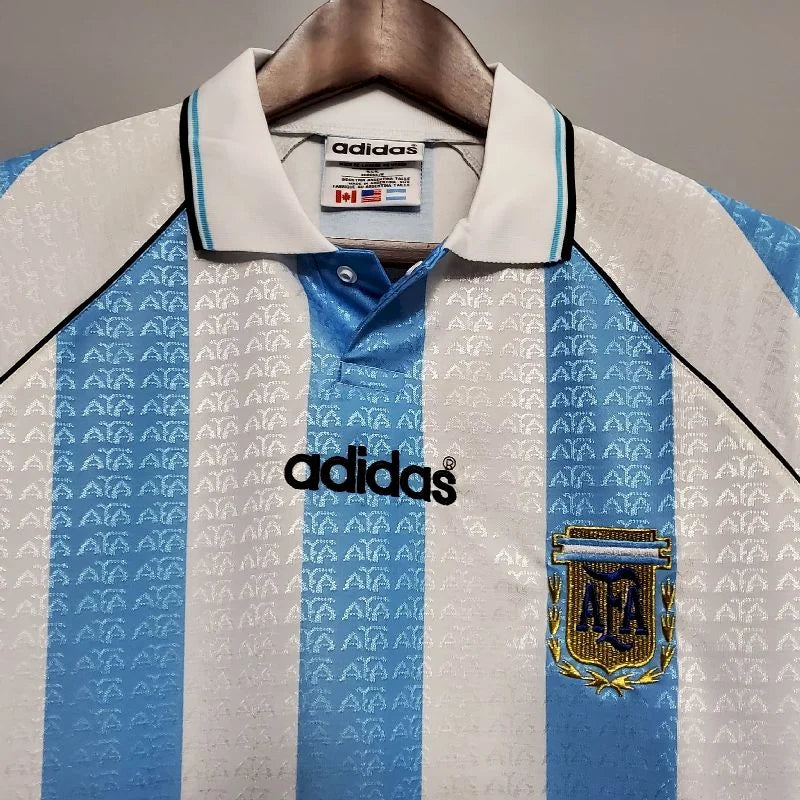 Argentina 1996 Home Retro Jersey