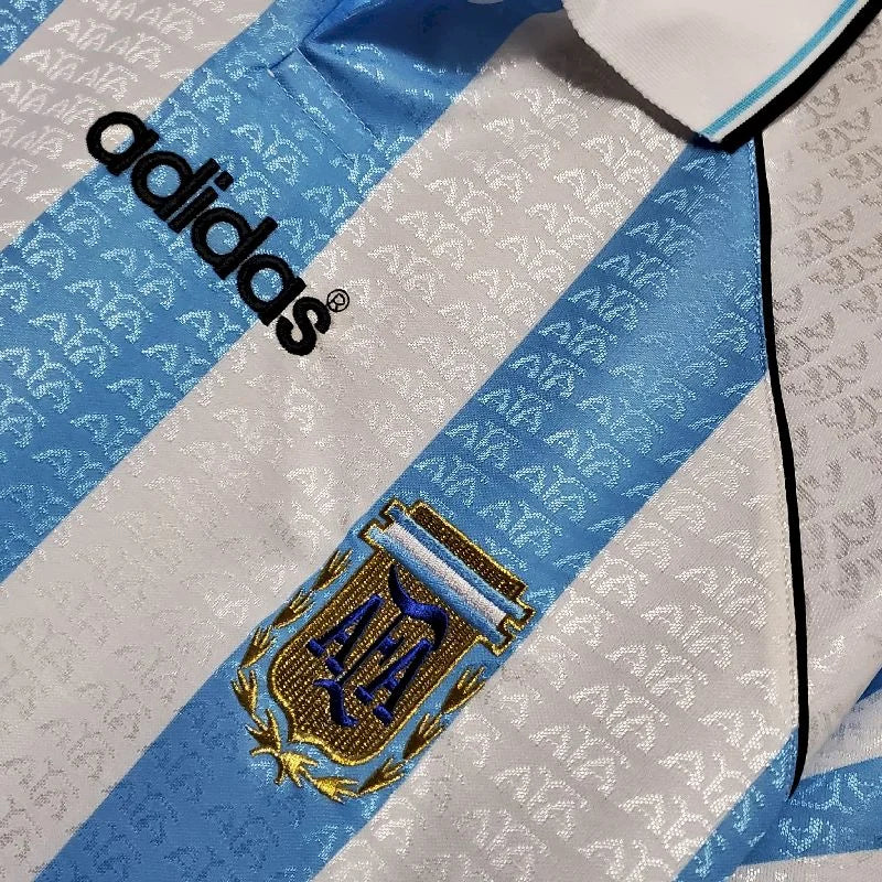 Argentina 1996 Home Retro Jersey
