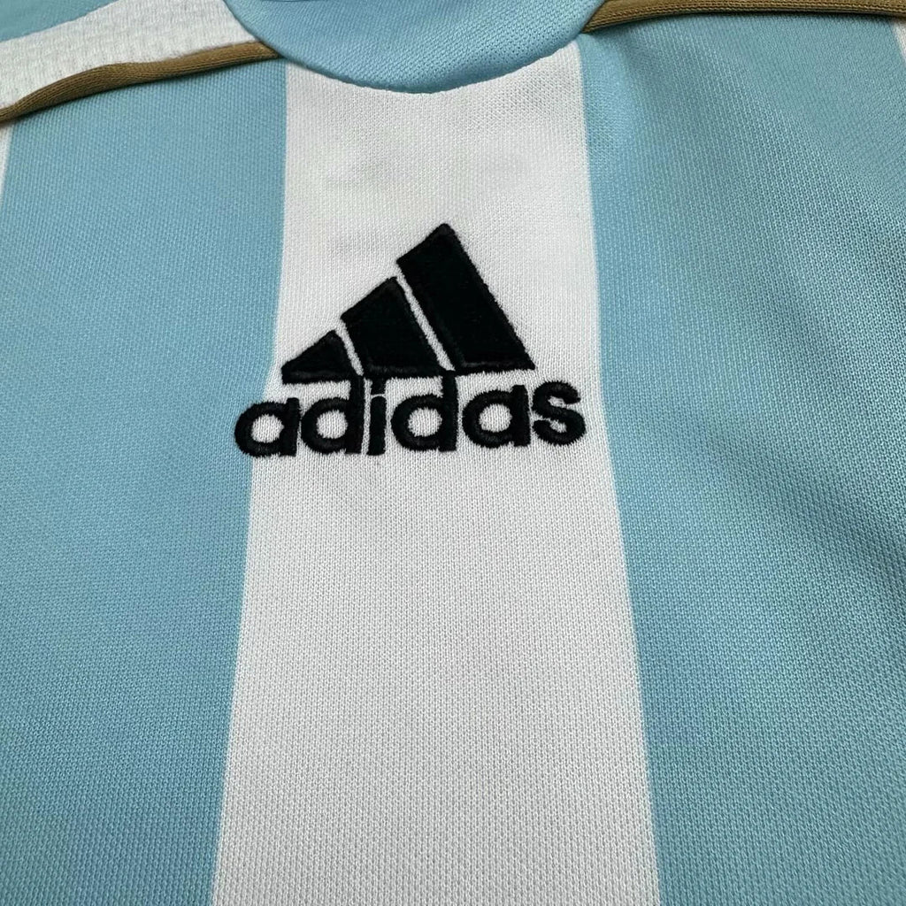 Argentina 2006 Home Retro Jersey Kids Size