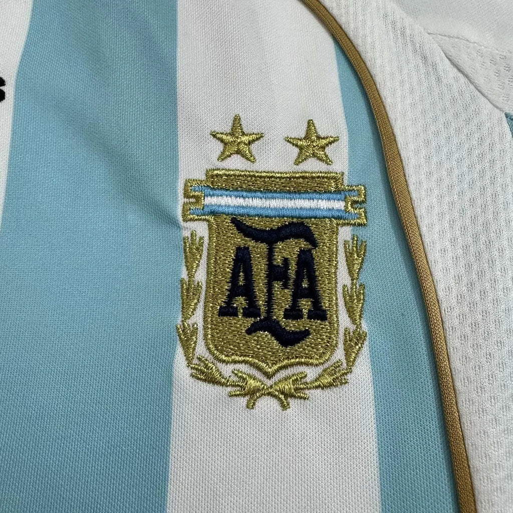Argentina 2006 Home Retro Jersey Kids Size