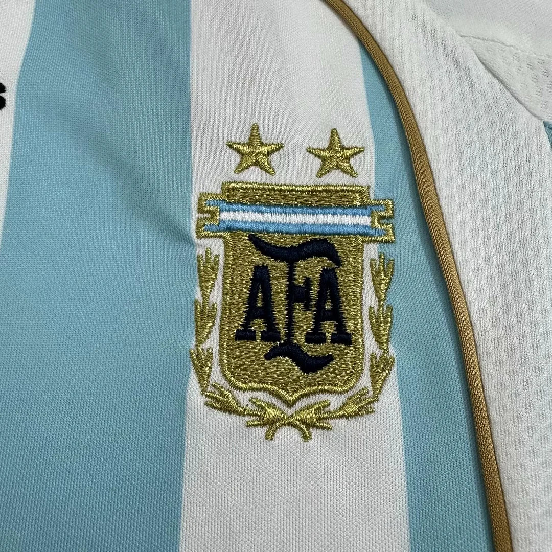 Argentina 2006 Home Retro Jersey Kids Size