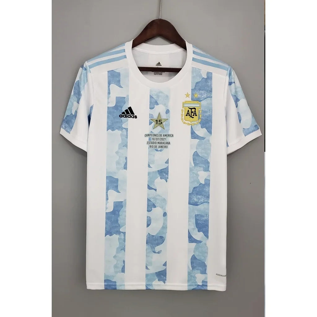 Argentina 2021 Home Champion Jersey