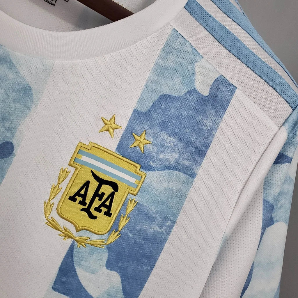 Argentina 2021 Home Champion Jersey
