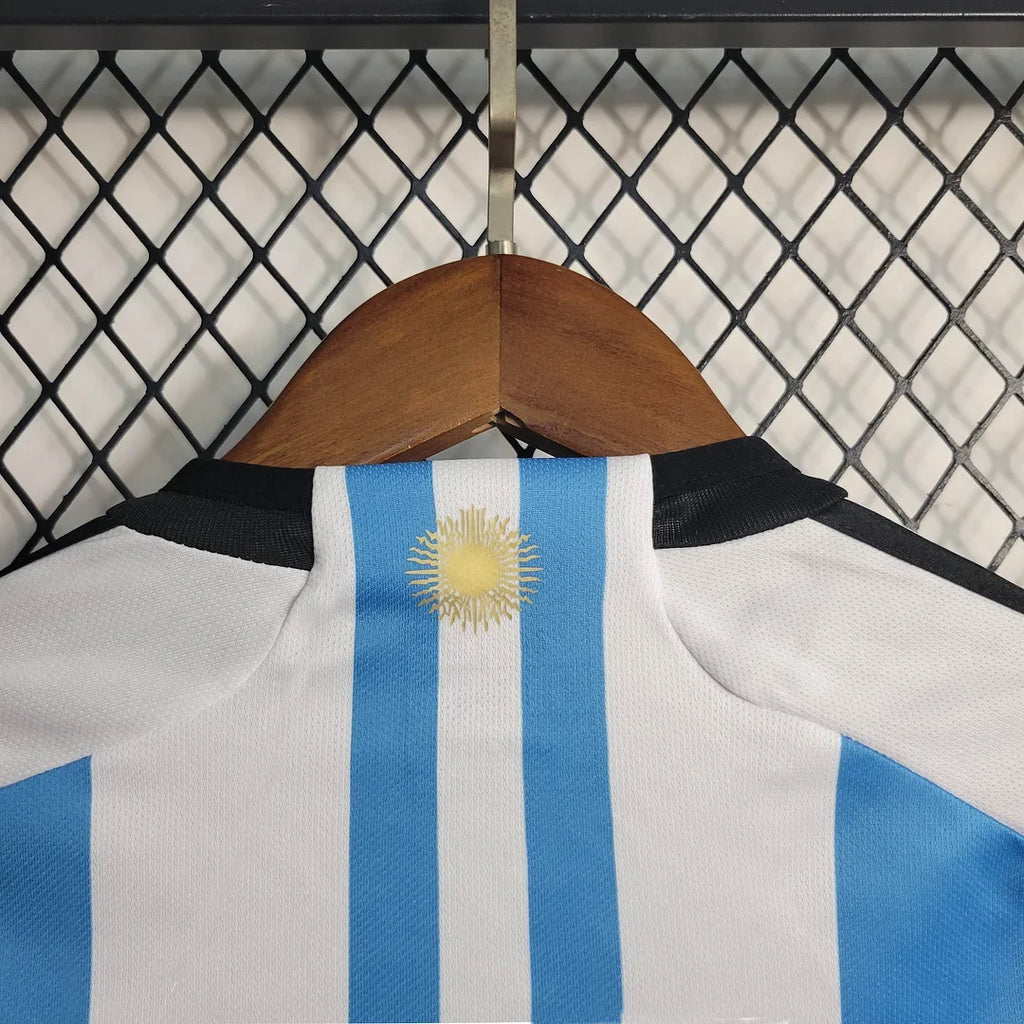 Argentina 2022 Home Jersey Kids Size