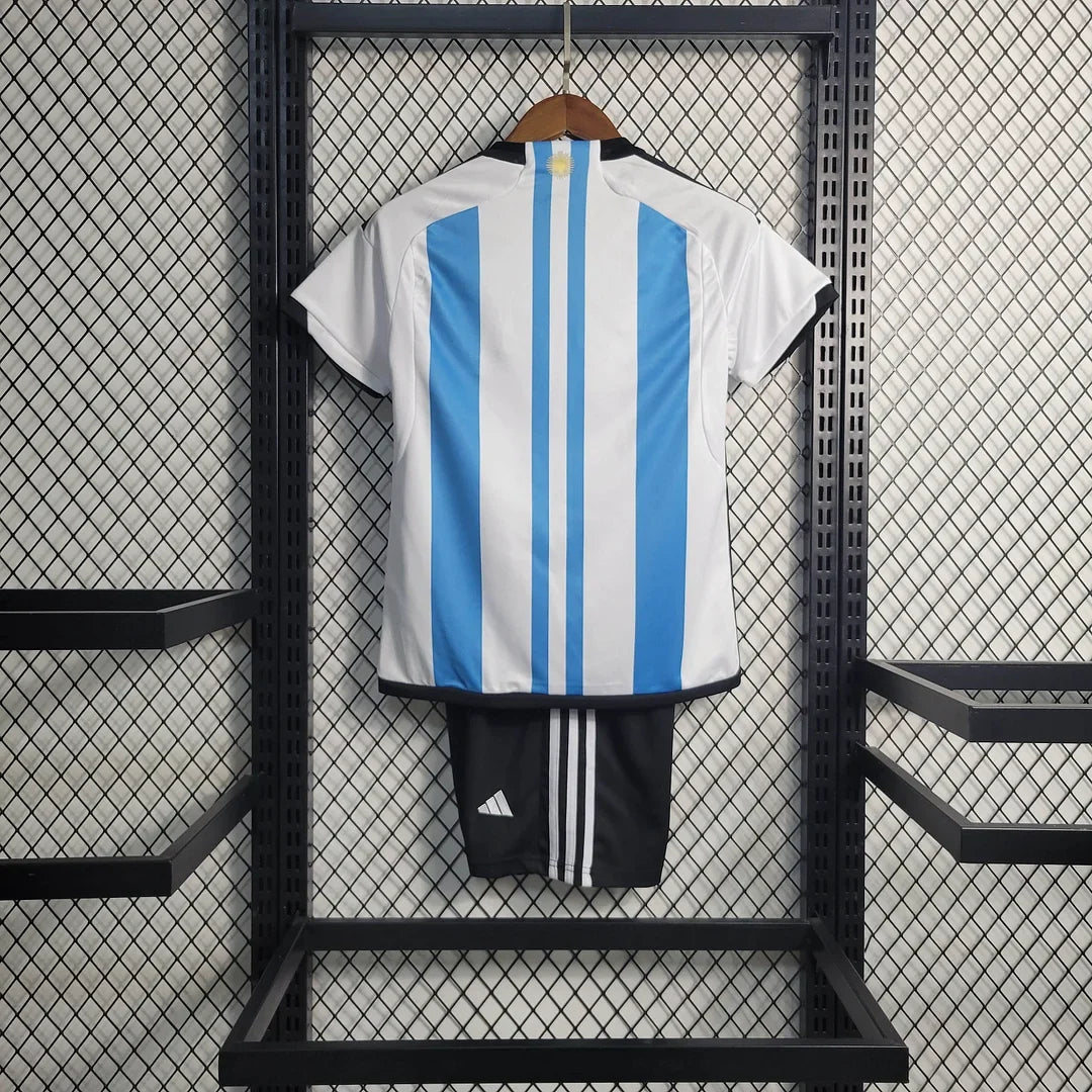 Argentina 2022 Home Jersey Kids Size