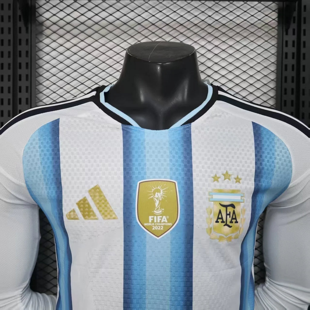 Argentina 2026 Home Long Sleeve Player Jersey