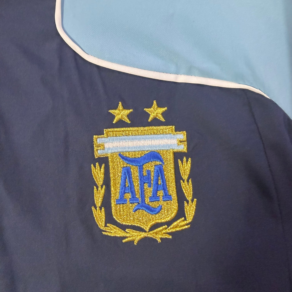 Argentina 2026 Royal Blue Retro Windbreaker