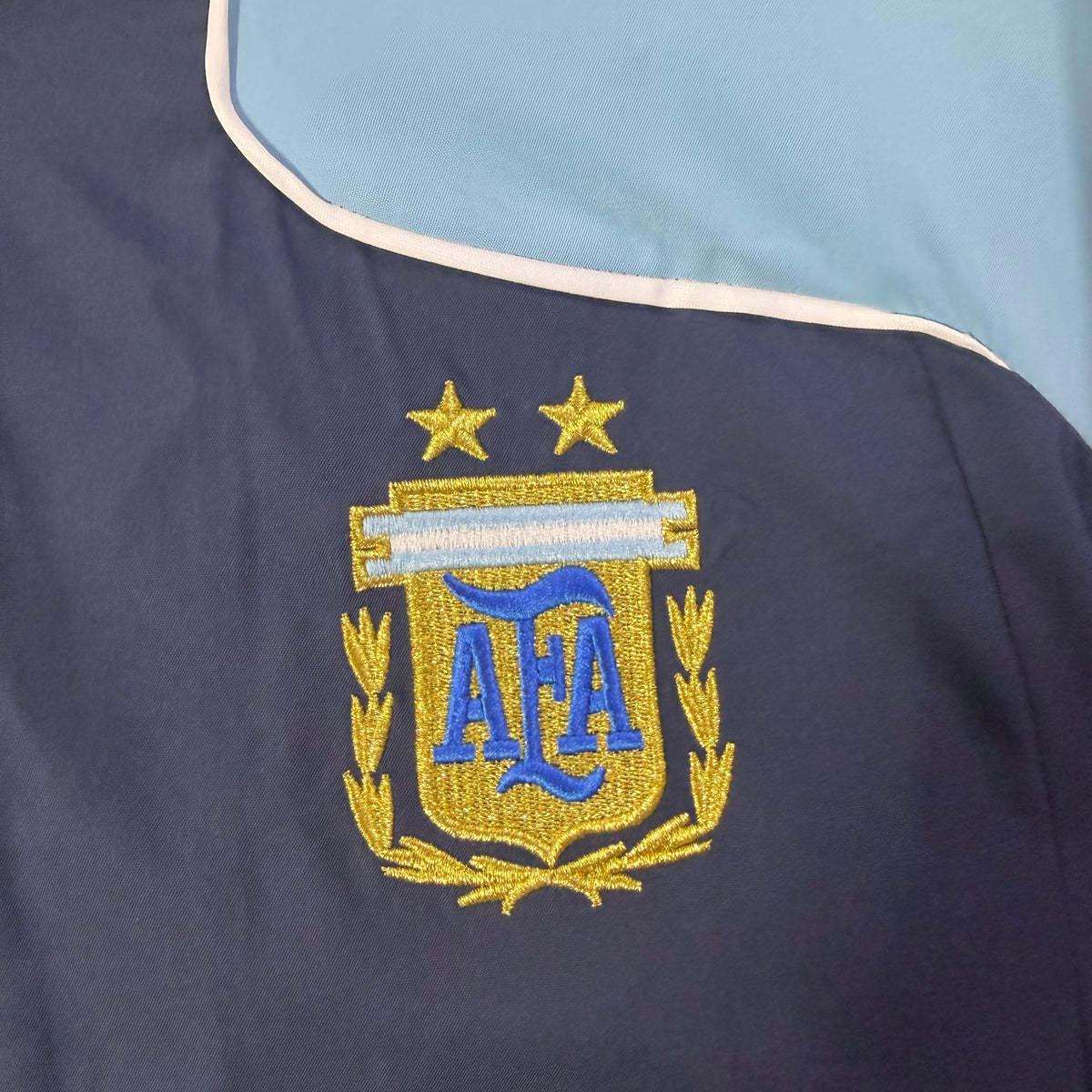 Argentina 2026 Royal Blue Retro Windbreaker
