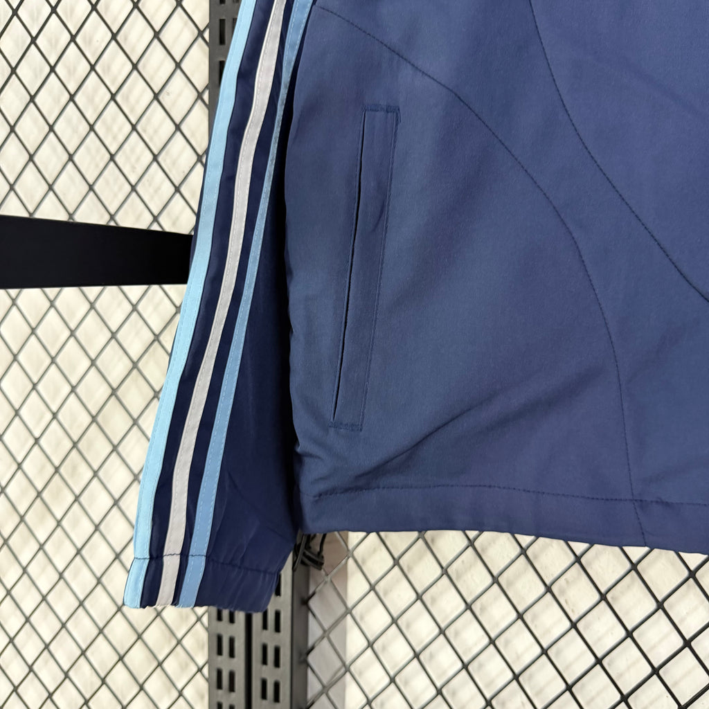 Argentina 2026 Royal Blue Retro Windbreaker