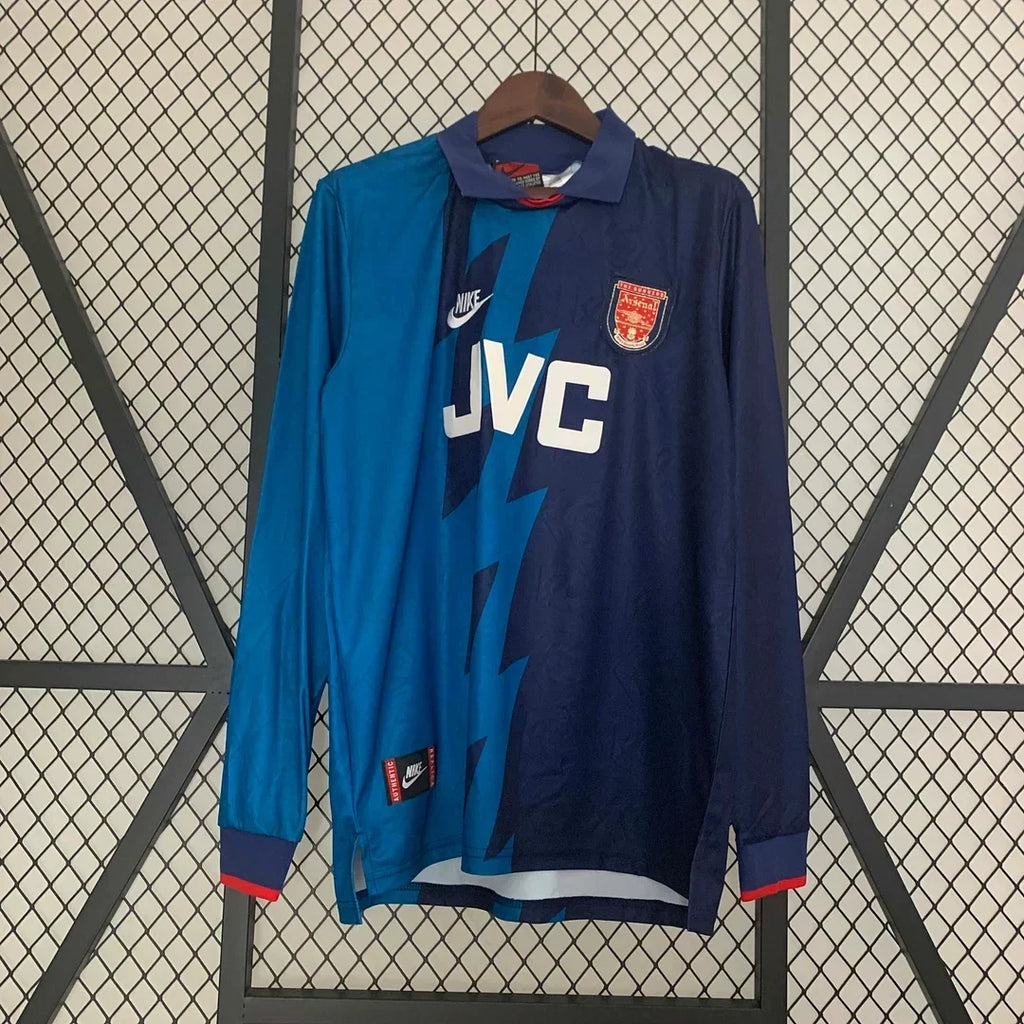 Arsenal 1995/1996 Away Long Sleeve Retro Jersey