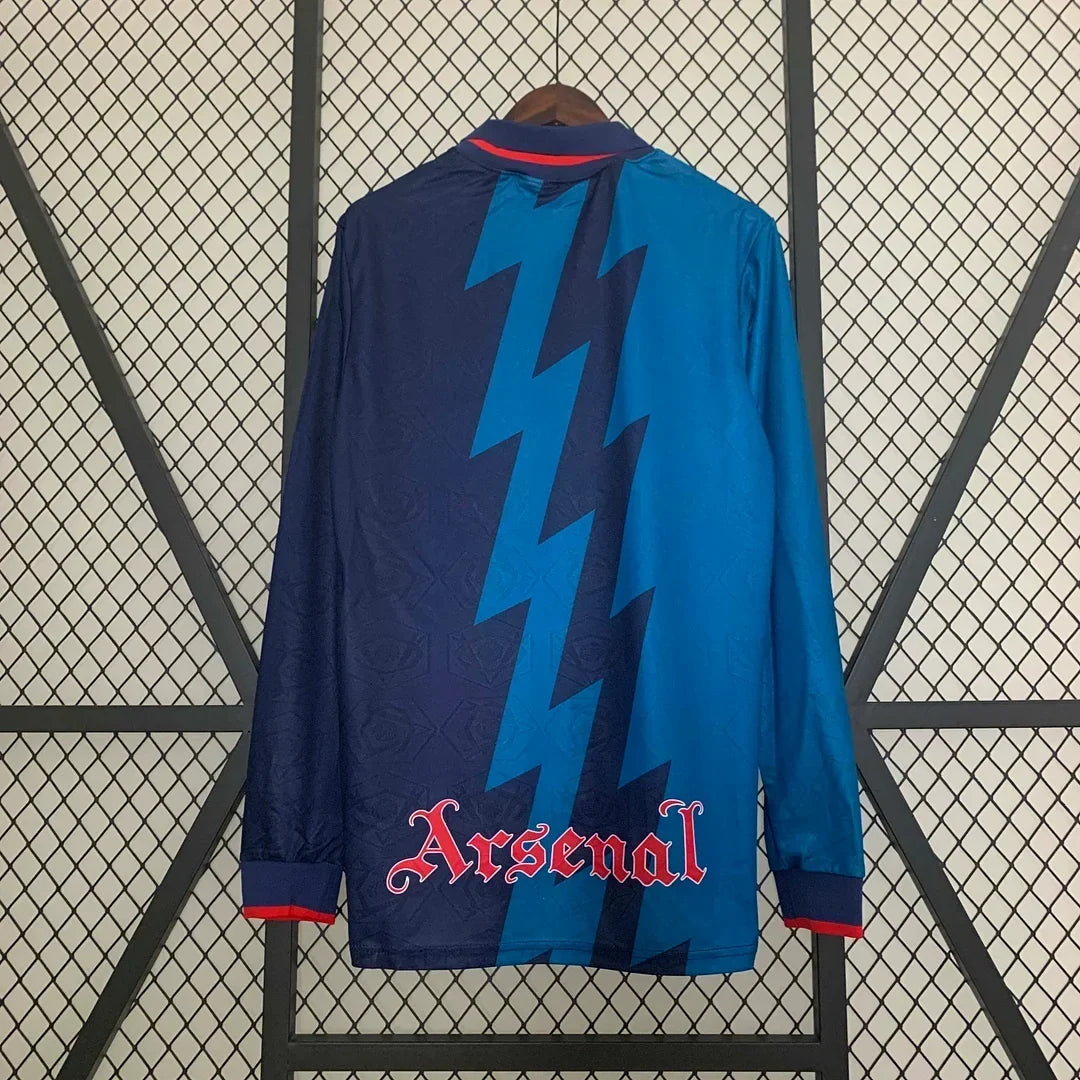 Arsenal 1995/1996 Away Long Sleeve Retro Jersey