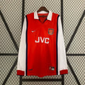 Arsenal 1998/1999 Home Long Sleeve Retro Jersey