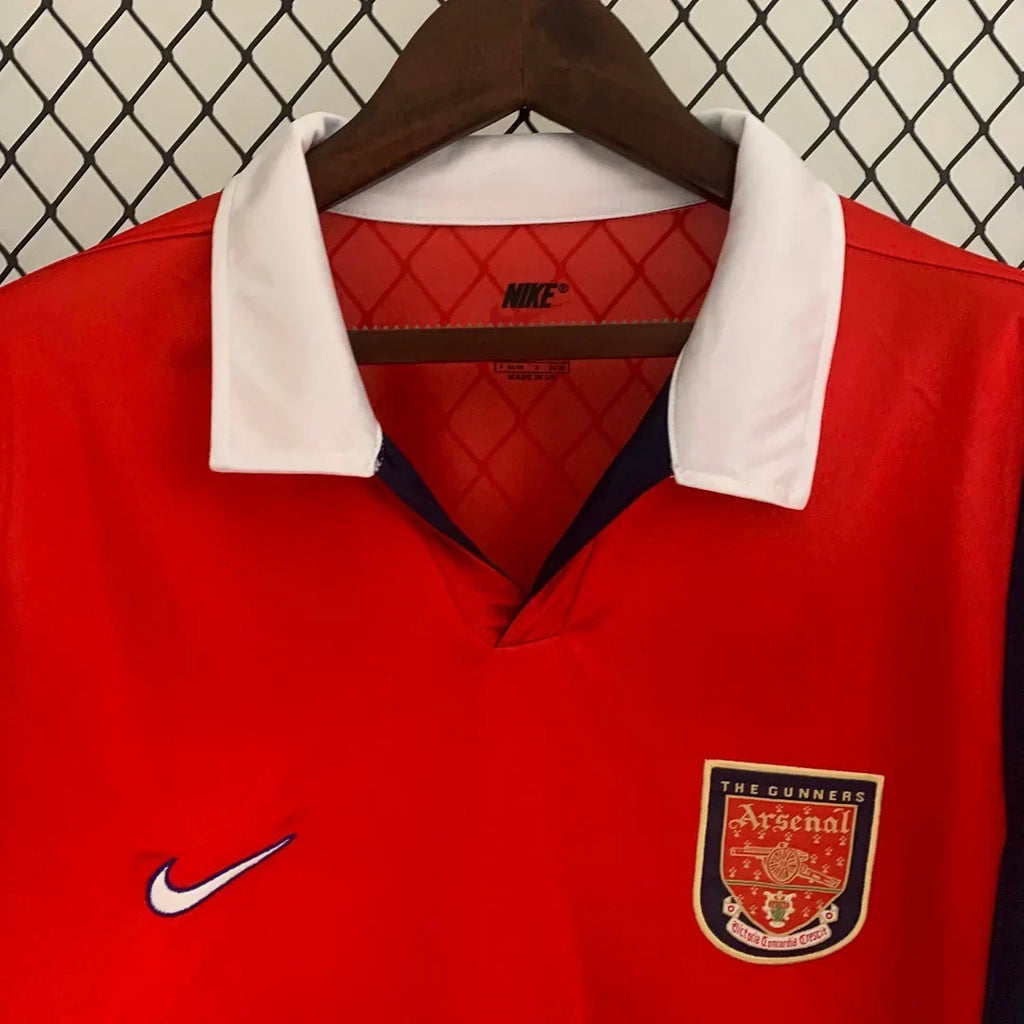 Arsenal 1998/1999 Home Long Sleeve Retro Jersey