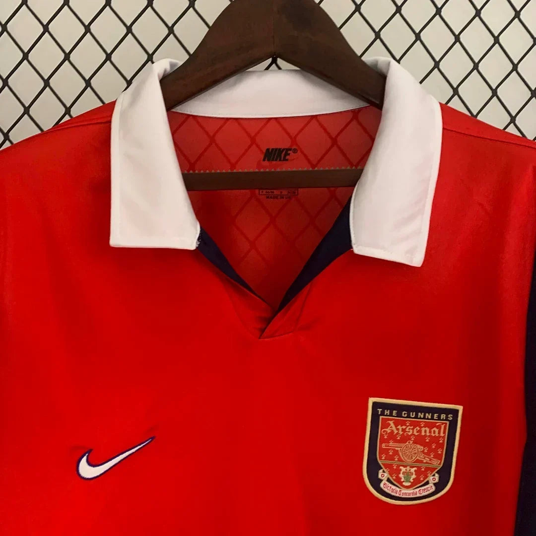 Arsenal 1998/1999 Home Long Sleeve Retro Jersey