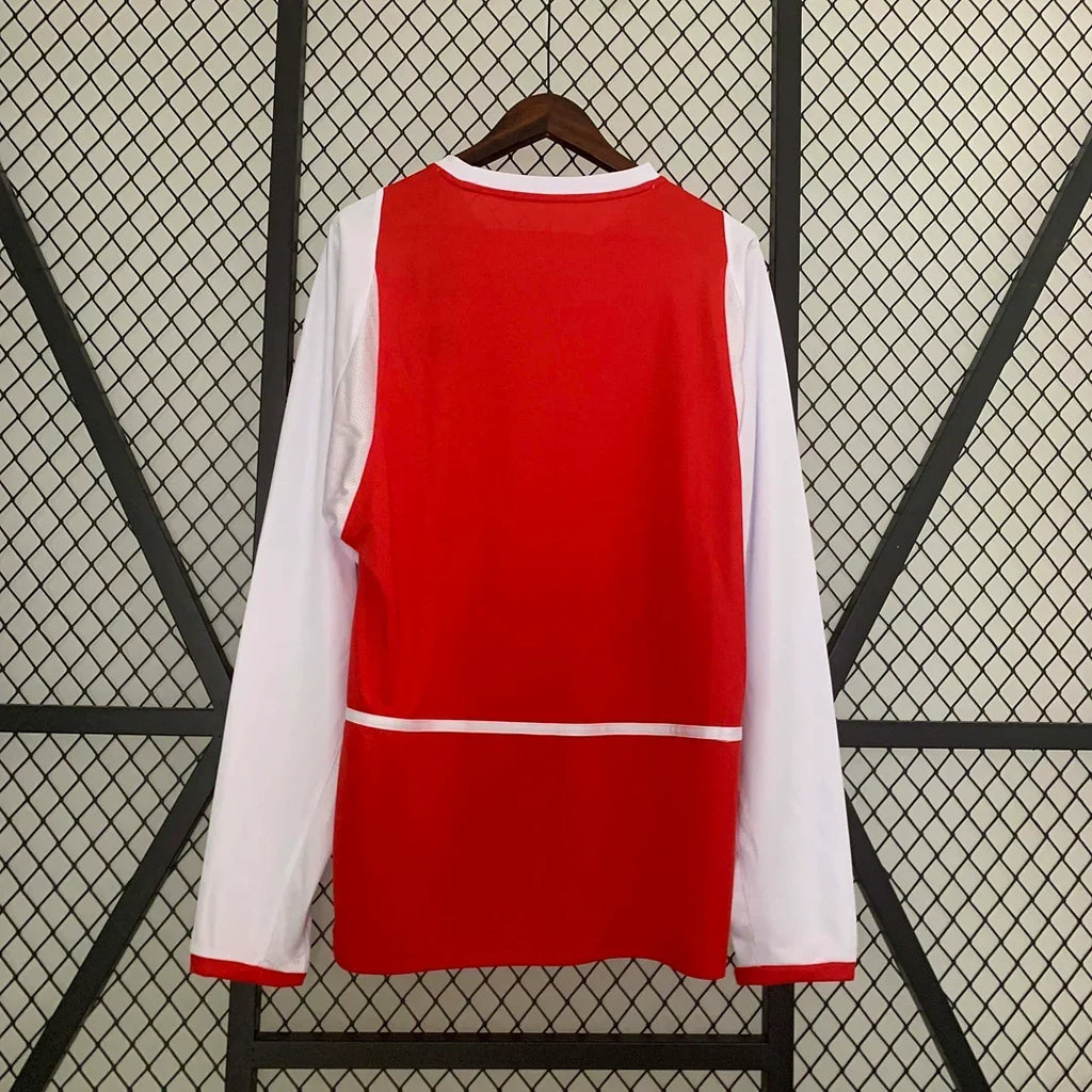 Arsenal 2003/2004 Home Long Sleeve Retro Jersey