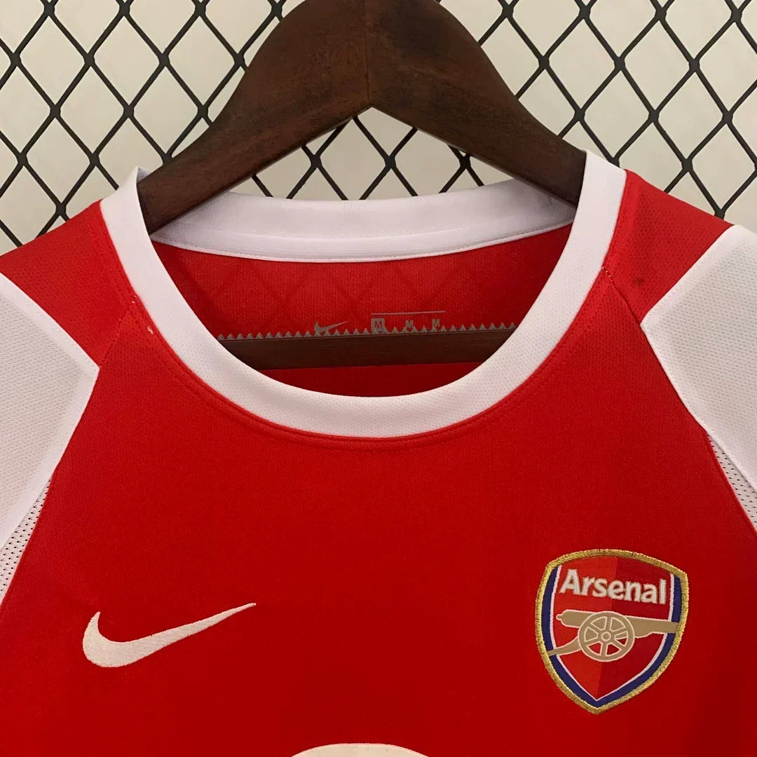 Arsenal 2003/2004 Home Long Sleeve Retro Jersey