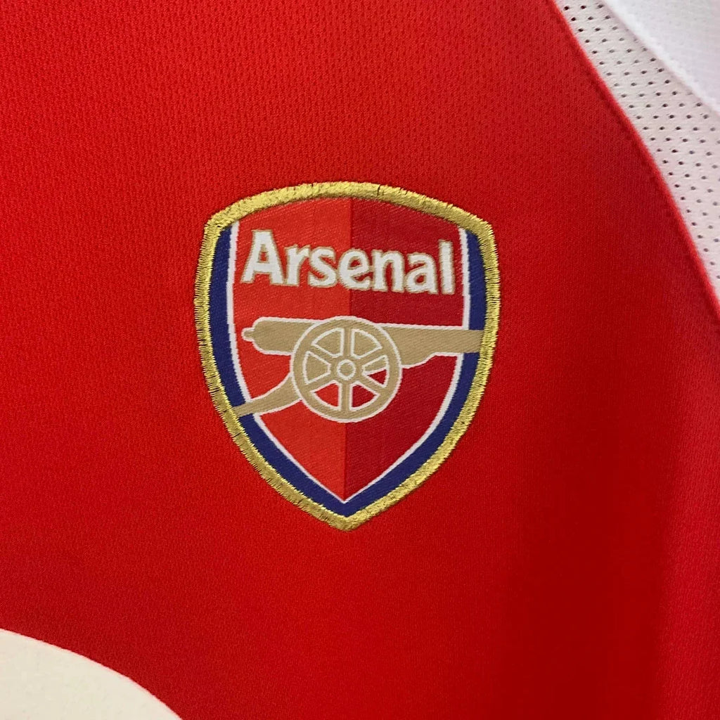 Arsenal 2003/2004 Home Long Sleeve Retro Jersey