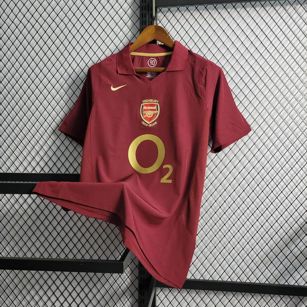 Arsenal 2005/2006 Home Retro Jersey