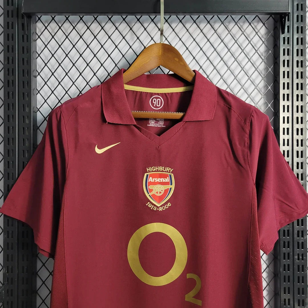 Arsenal 2005/2006 Home Retro Jersey