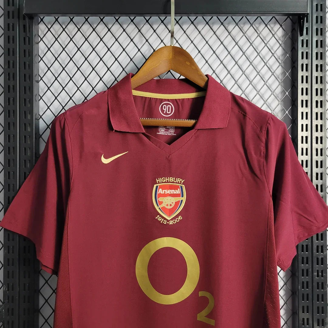 Arsenal 2005/2006 Home Retro Jersey