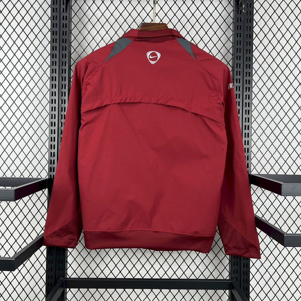 Arsenal 2005/2006 Red Retro Windbreaker Jacket