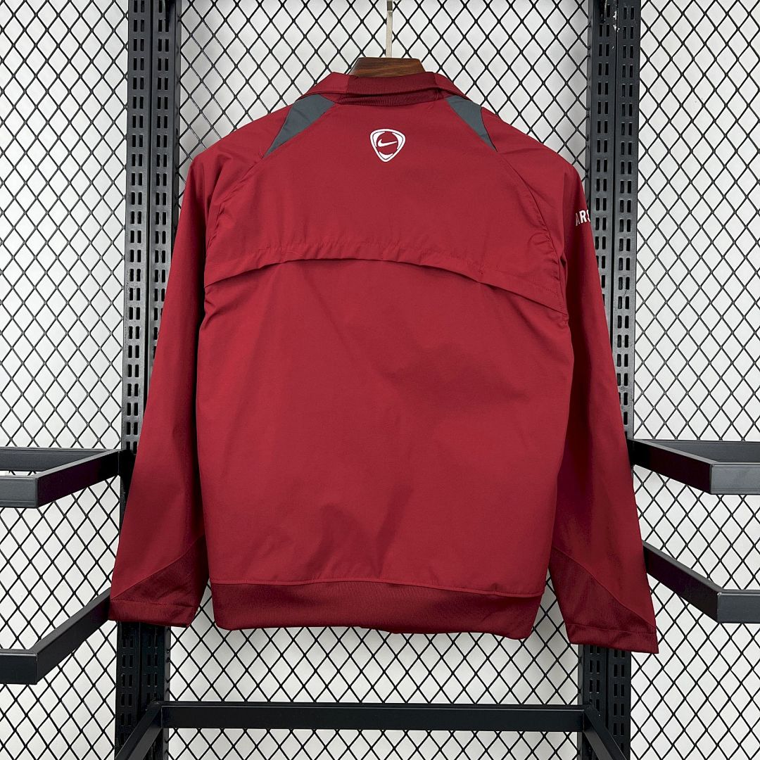 Arsenal 2005/2006 Red Retro Windbreaker Jacket