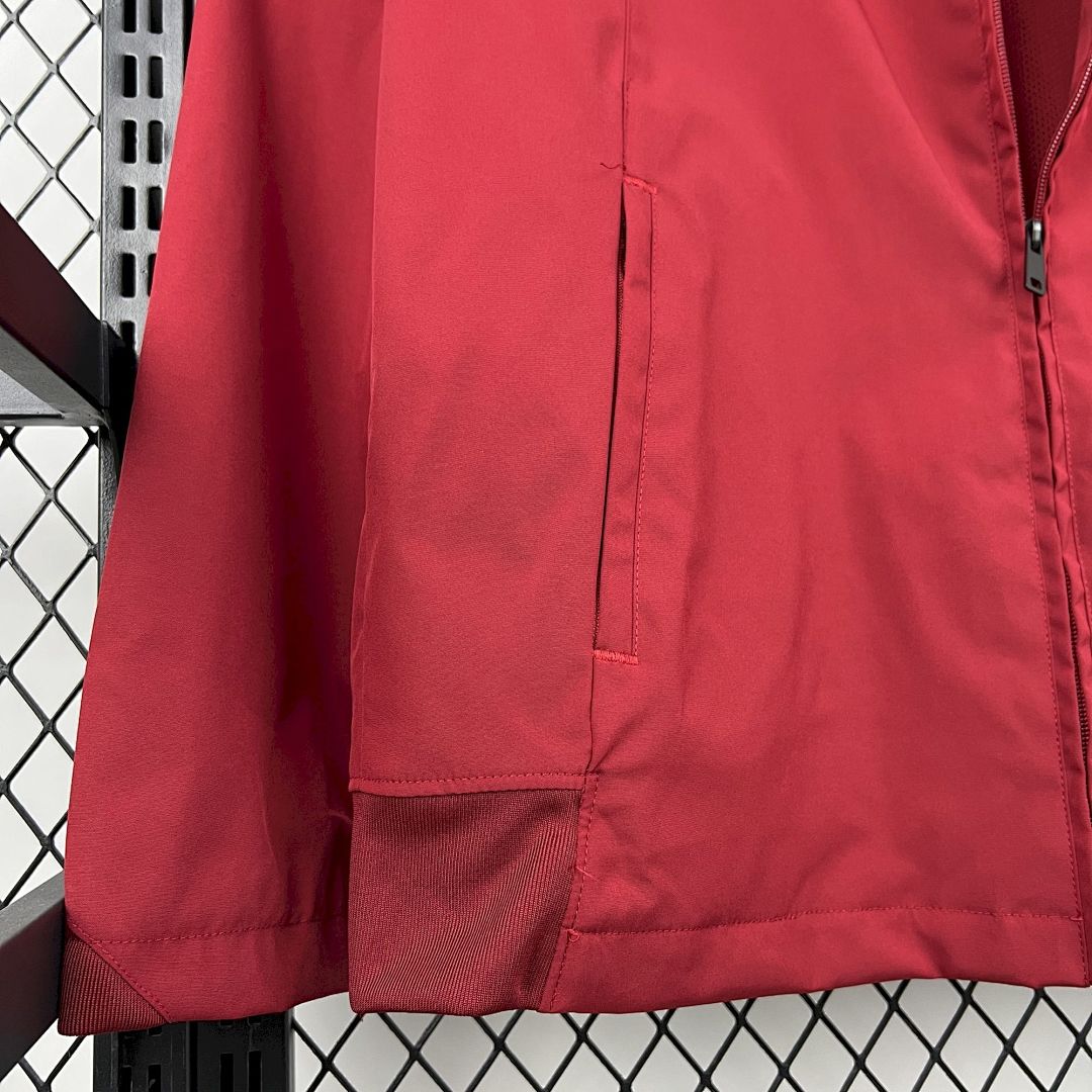 Arsenal 2005/2006 Red Retro Windbreaker Jacket