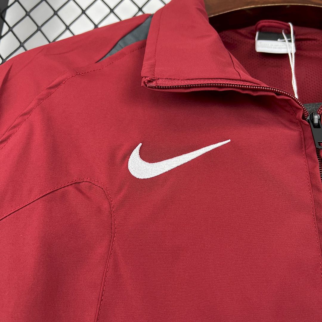 Arsenal 2005/2006 Red Retro Windbreaker Jacket