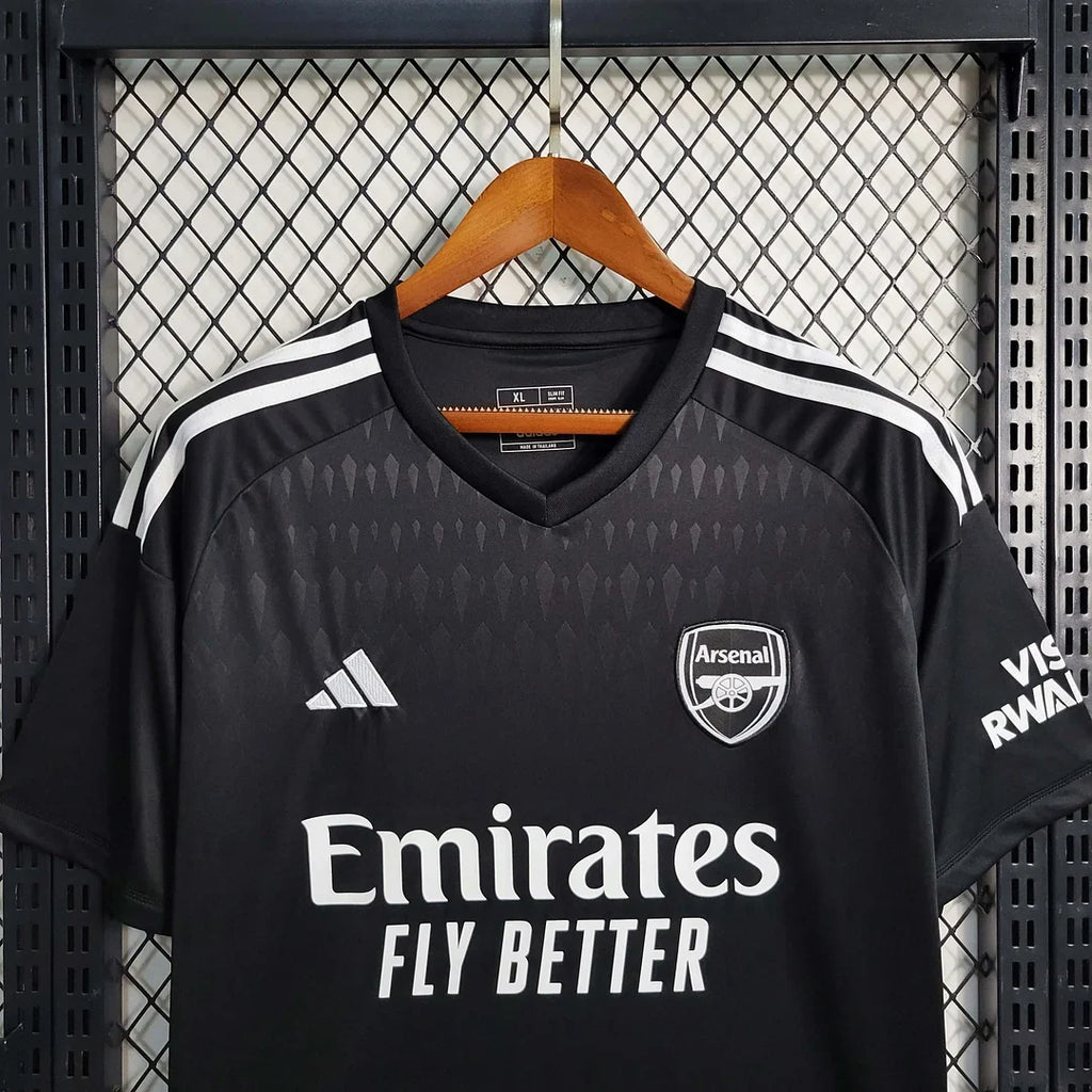 Arsenal 2023/2024 Black Goalkeeper Jersey