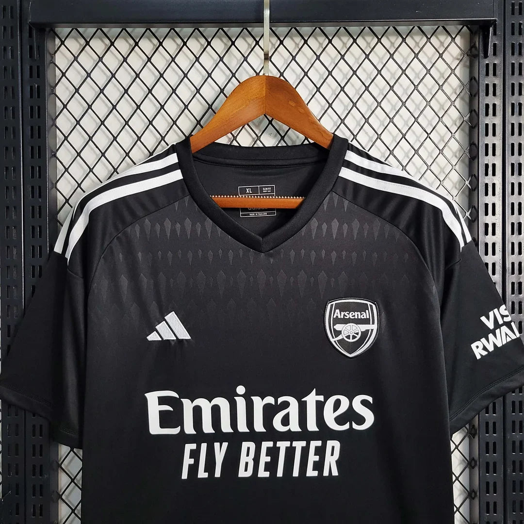 Arsenal 2023/2024 Black Goalkeeper Jersey