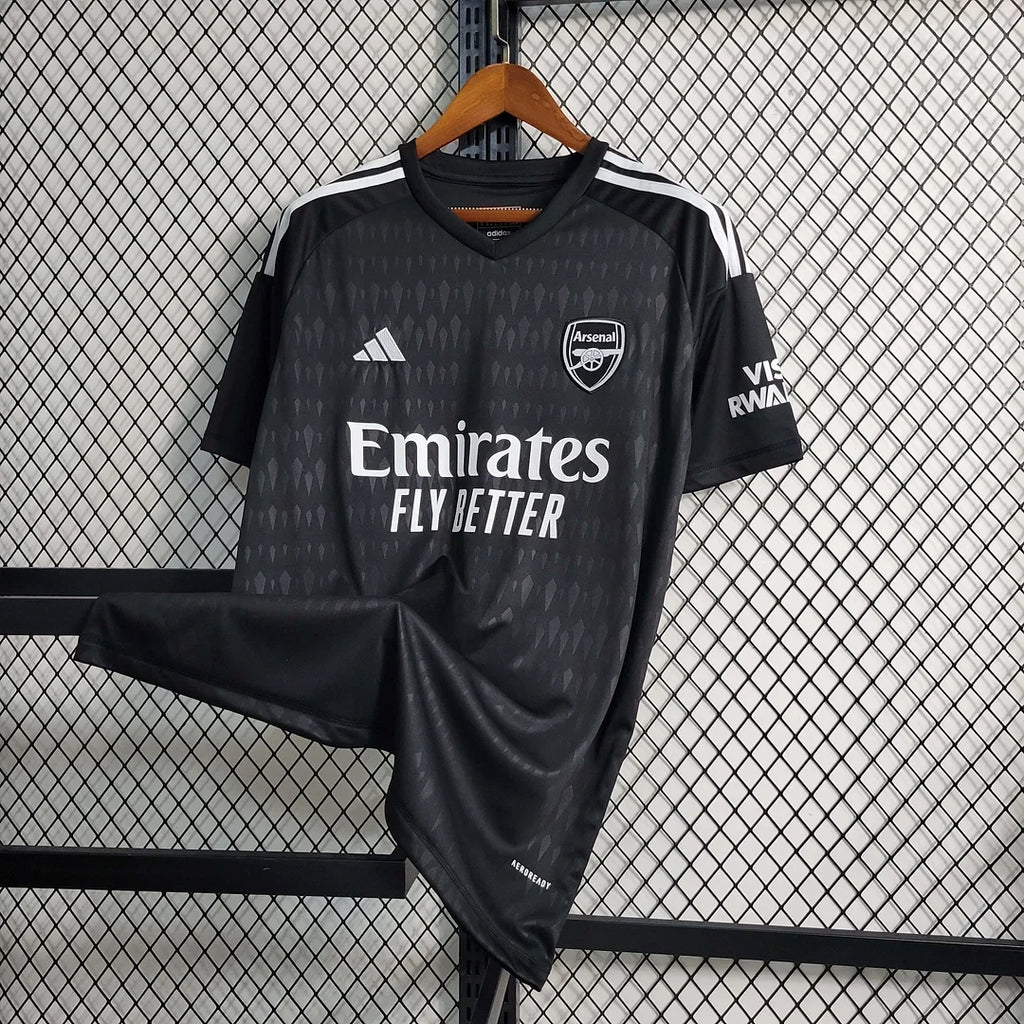 Arsenal 2023/2024 Black Goalkeeper Jersey