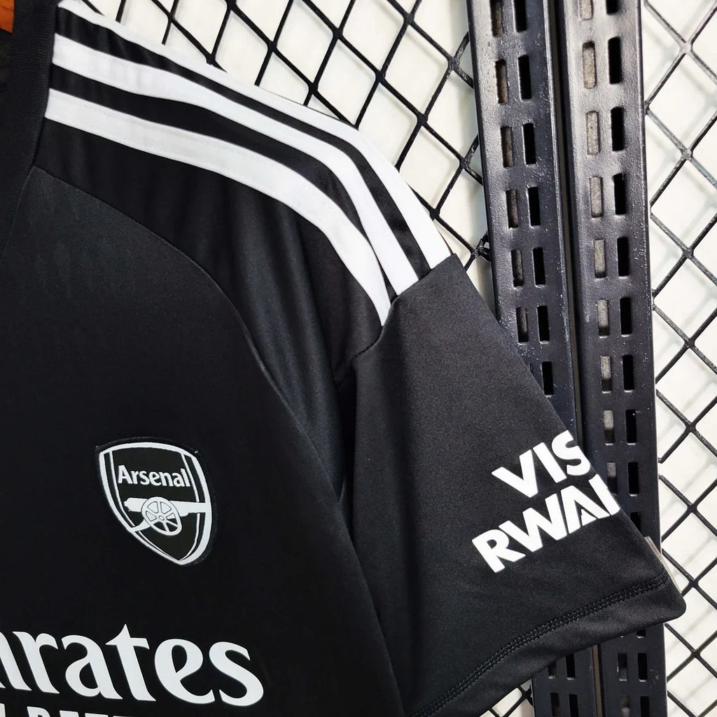 Arsenal 2023/2024 Black Goalkeeper Jersey