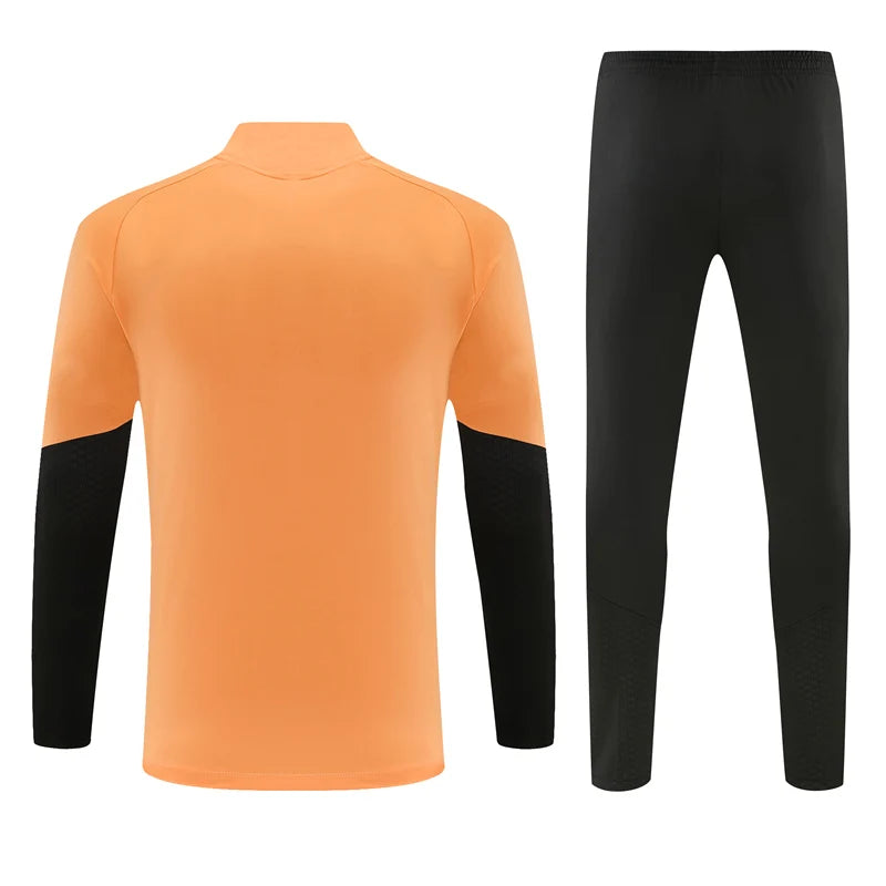 Arsenal 2026/2027 Orange and Black Tracksuit