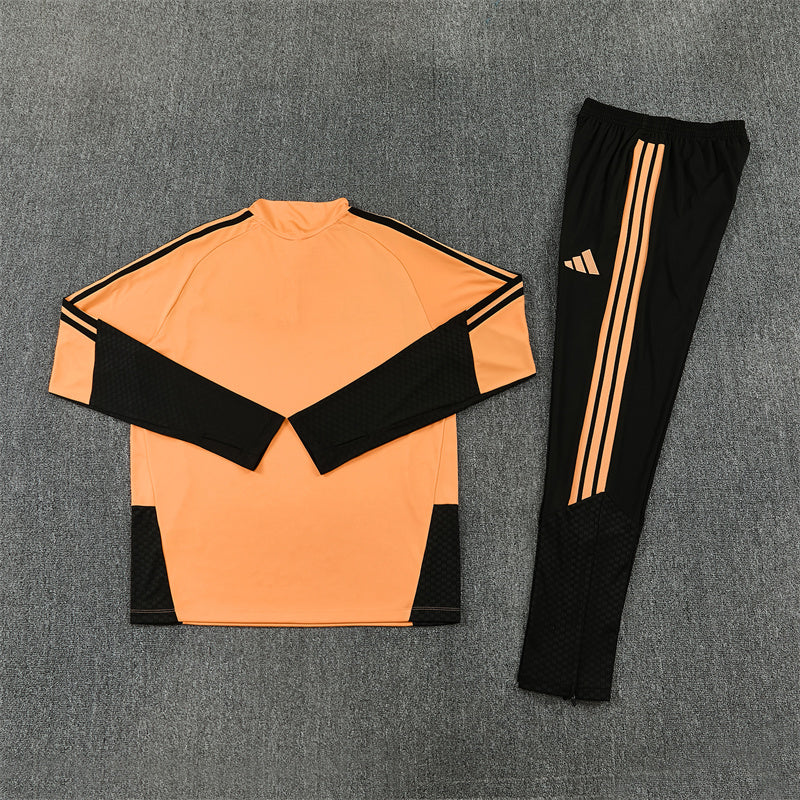 Arsenal 2026/2027 Orange and Black Tracksuit