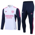 Arsenal White and Pink Tracksuit