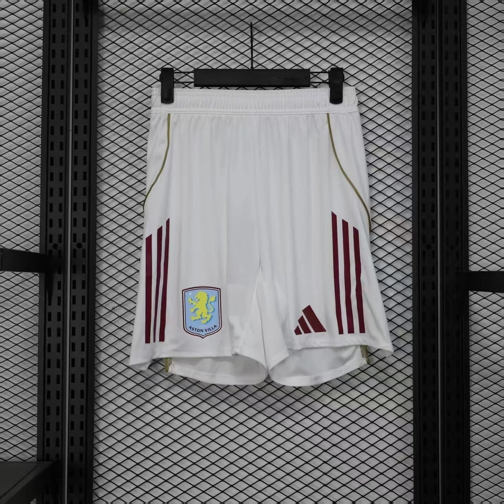 Aston Villa 2025/2026 Home Shorts