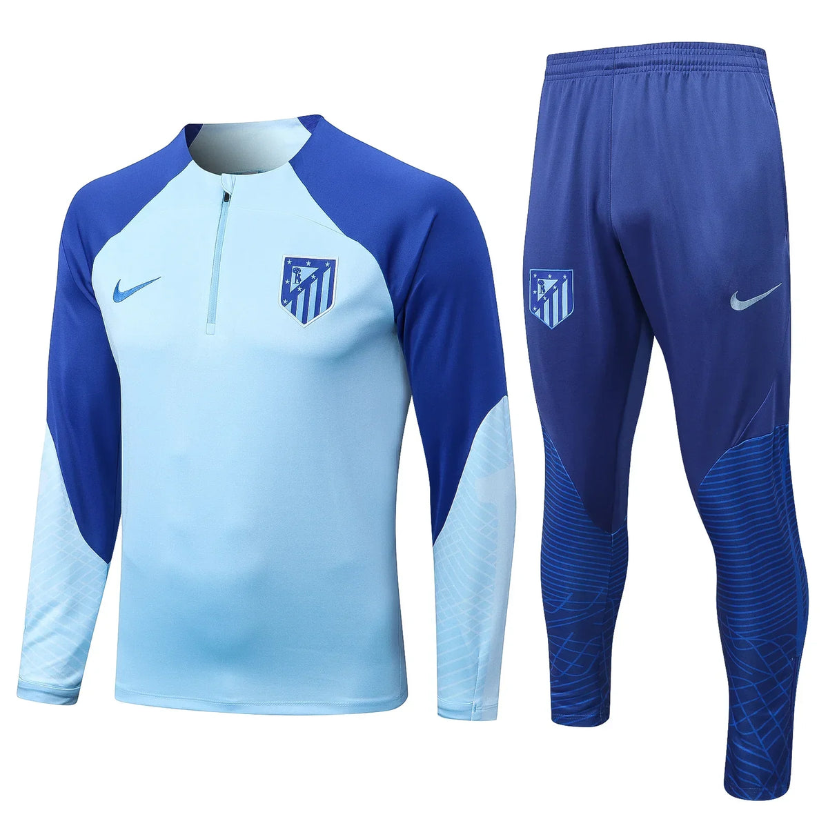 Atletico Madrid Blue And Mint Tracksuit