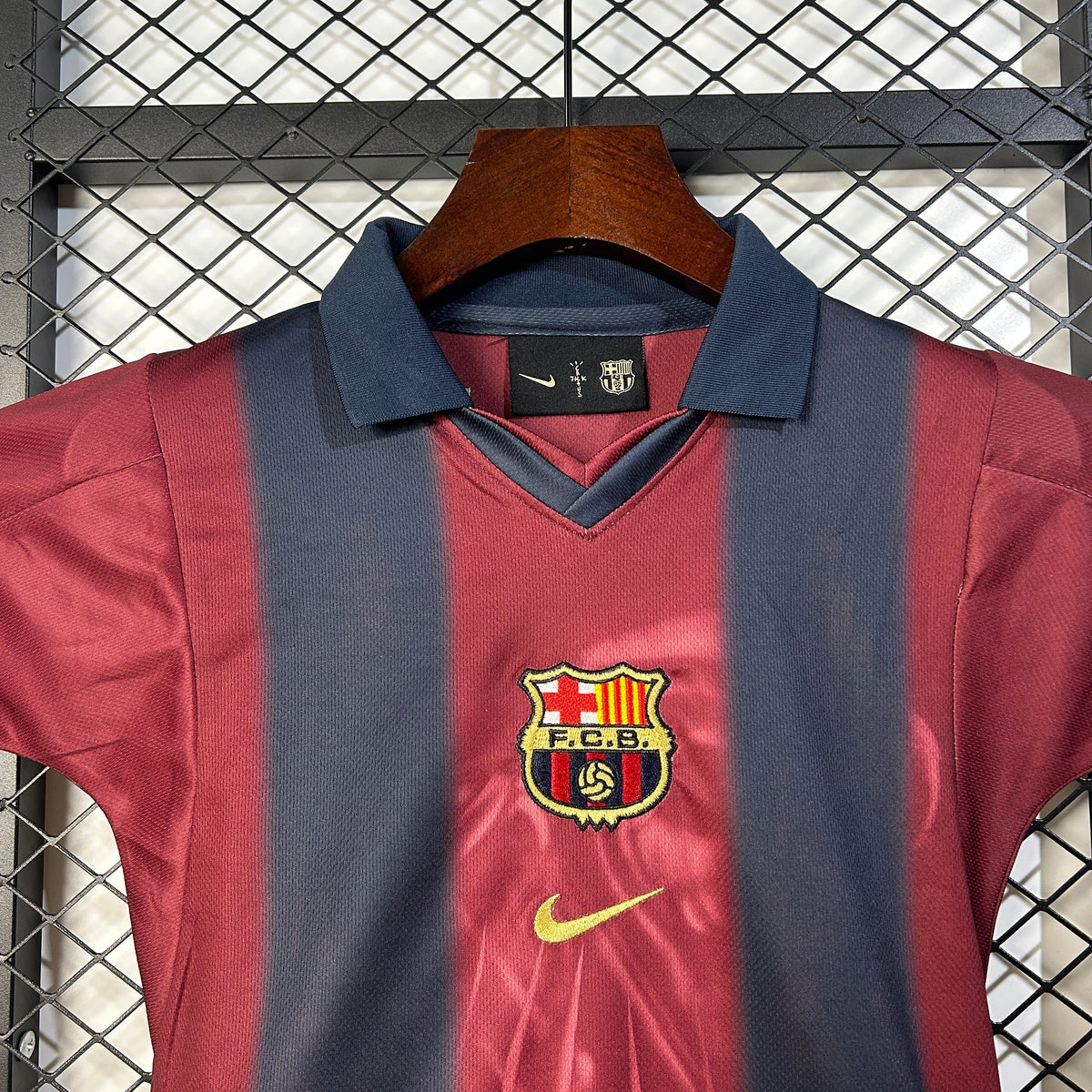 Barcelona 2000/2001 Retro Travis Scott Jersey Kids Size