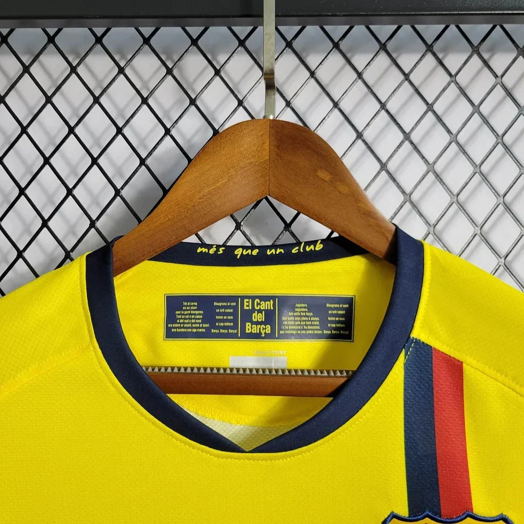 Barcelona 2008/2009 Away Long Sleeve Retro Jersey