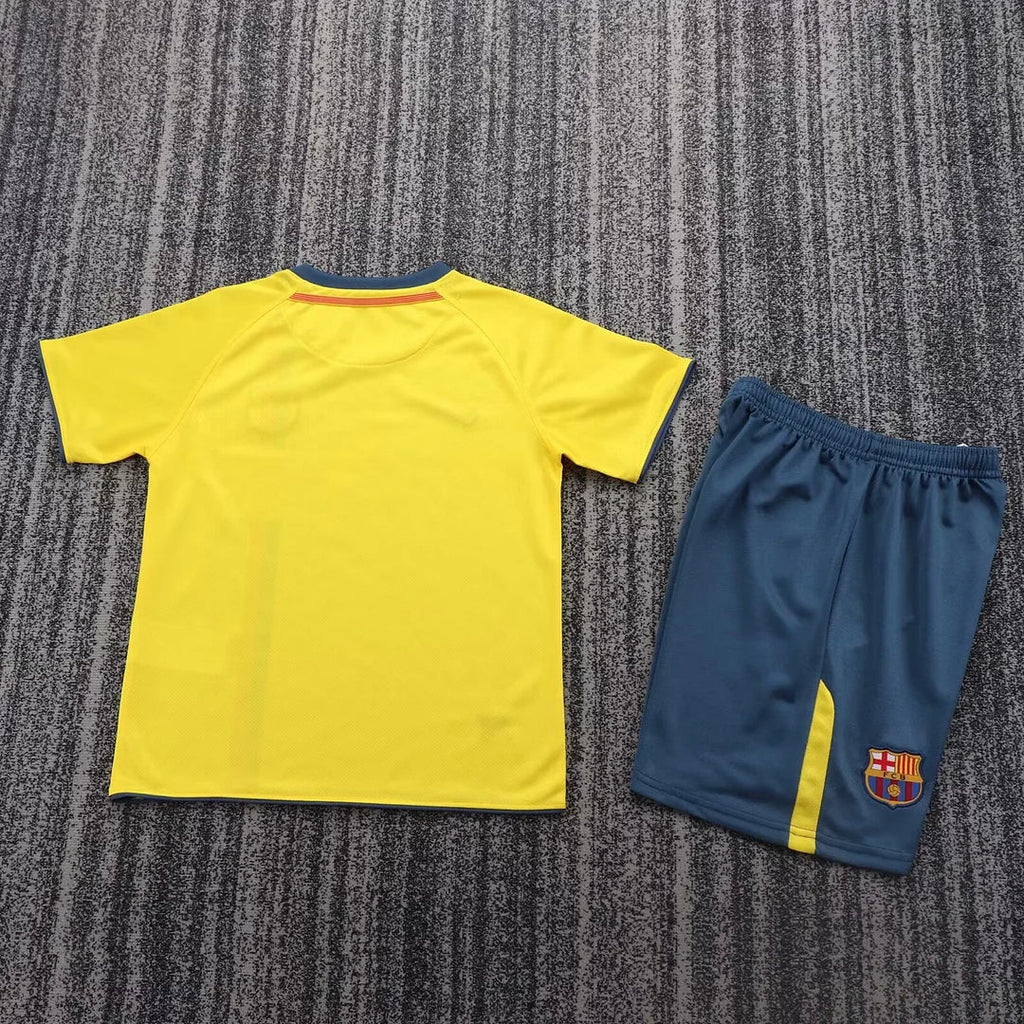 Barcelona 2008/2009 Away Retro Jersey Kids Size