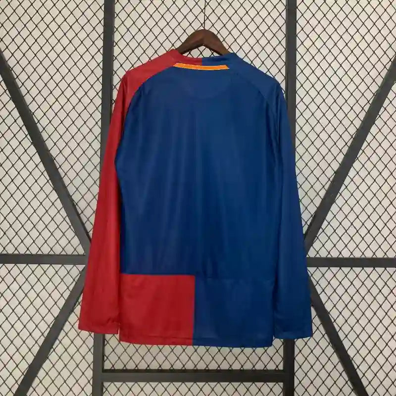 Barcelona 2008/2009 Home Long Sleeve Retro Jersey