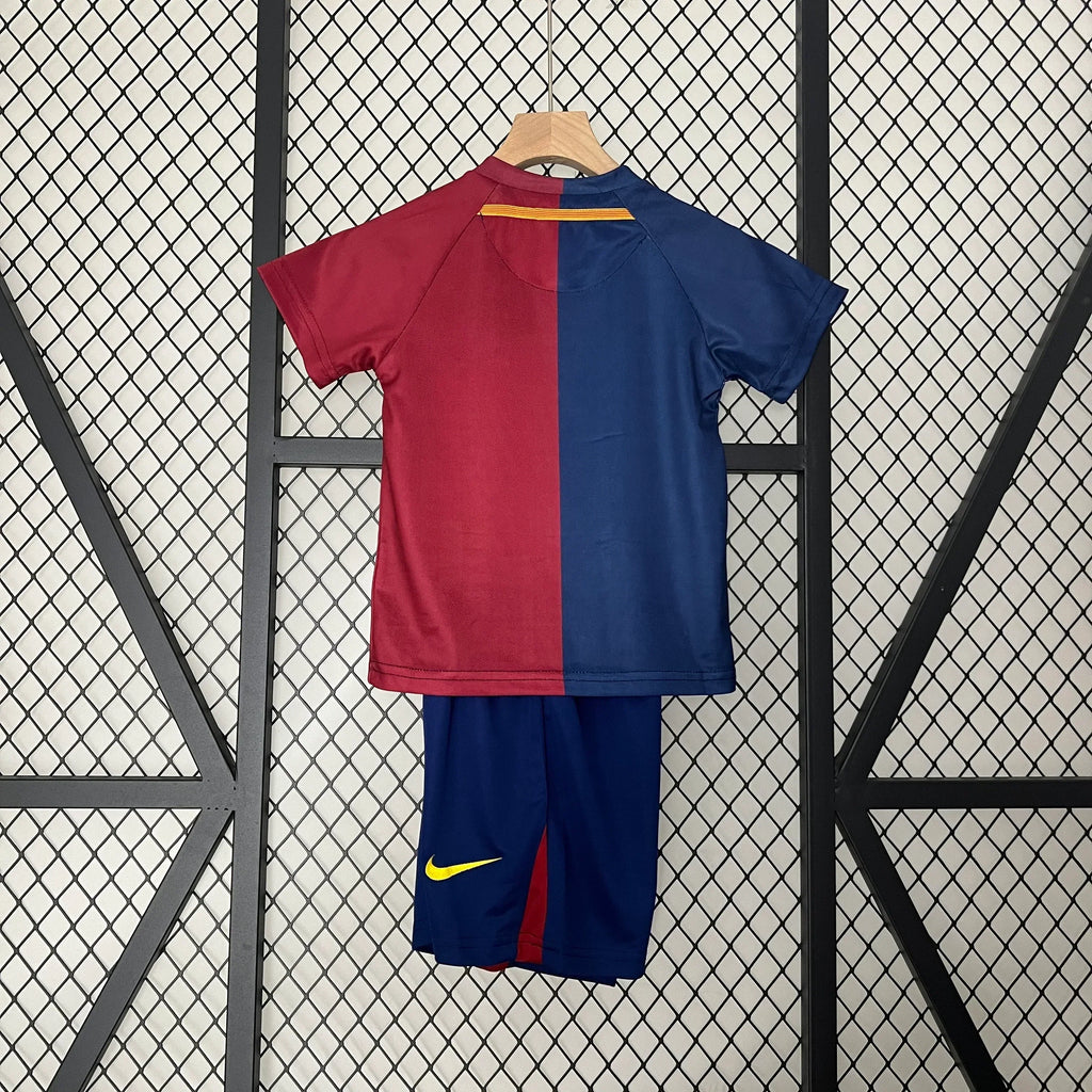 Barcelona 2008/2009 Home Retro Jersey Kids Size